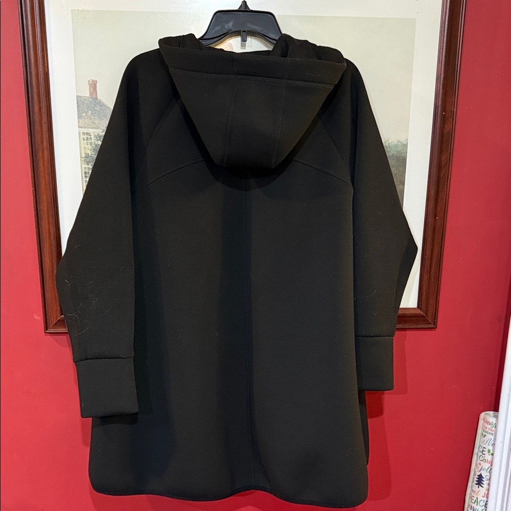 Calvin Klein Black Performance Coat - Picture 3 of 6